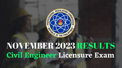 prc civil engineering result november 2023|November 2023 Civil Engineers Licensure Examination Results .